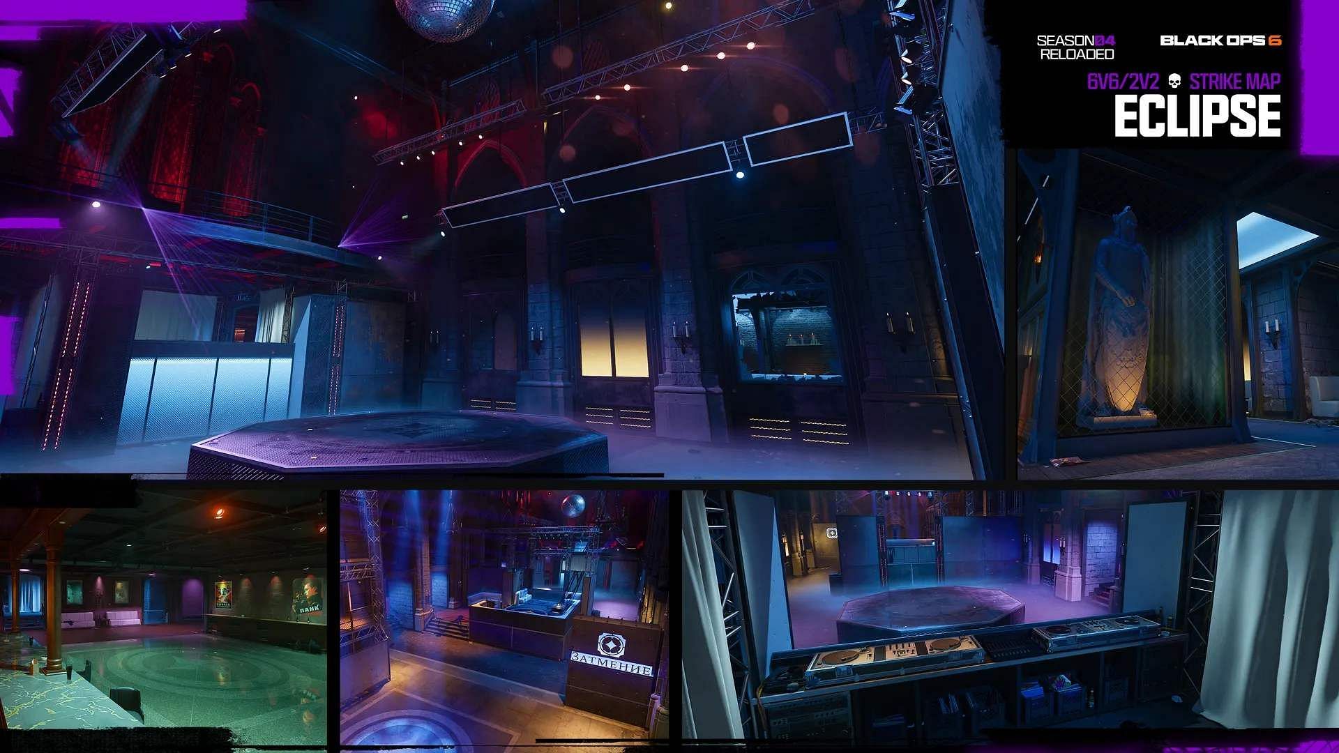 Eclipse map in Black Ops 6 Season 4 (Image via Activision)
